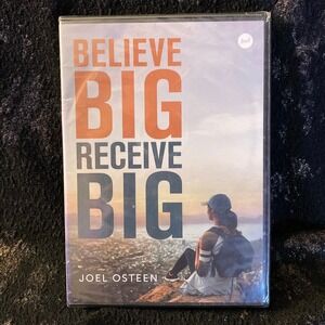 NEW SEALED Believe Big Receive Big (2020, 2-Disc, CD Set) Joel Osteen Audiobook